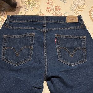 Levi's Women’s Dark Blue bootcut Jeans